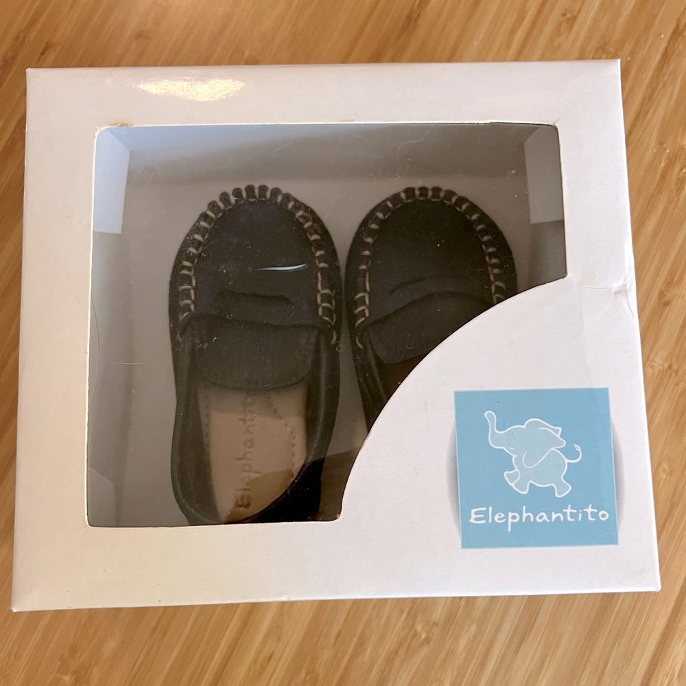 Elephantito Martin Loafer brown baby shoe US 5/EUR 20